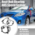 1 Pair ABS Sensor for Mitsubishi Lancer (2009–2015) No. 4670A583