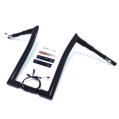 16" Prewired Handlebar for Harley-Davidson Road King FLHR FLHRC (2016–2023)