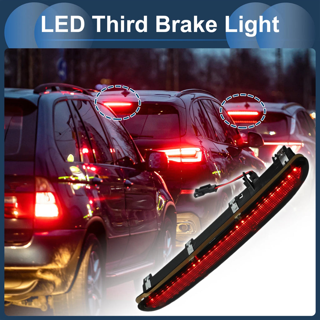 LED Third Brake Light for Opel Astra J (2009–2017) Black Housing