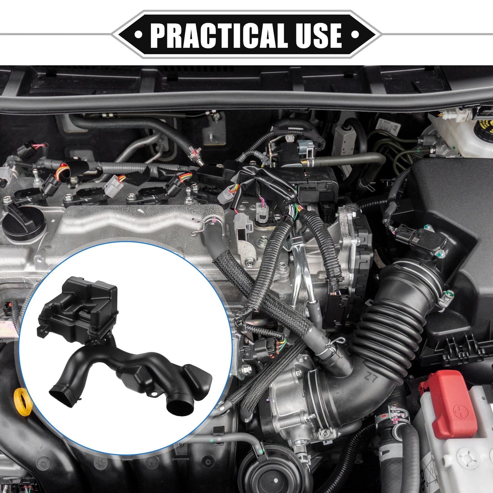 Engine Air Intake Resonator Assembly for Honda Civic (2012–2015)
