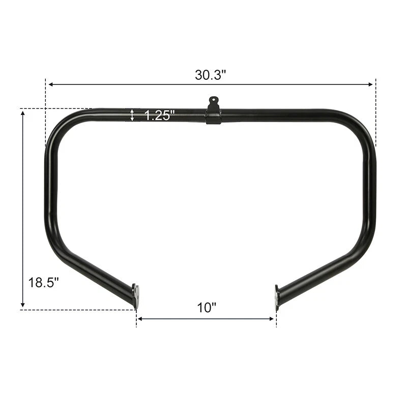 Lower Vented Fairing Speakers & Engine Guard Bar for Harley Touring (2014–2023)