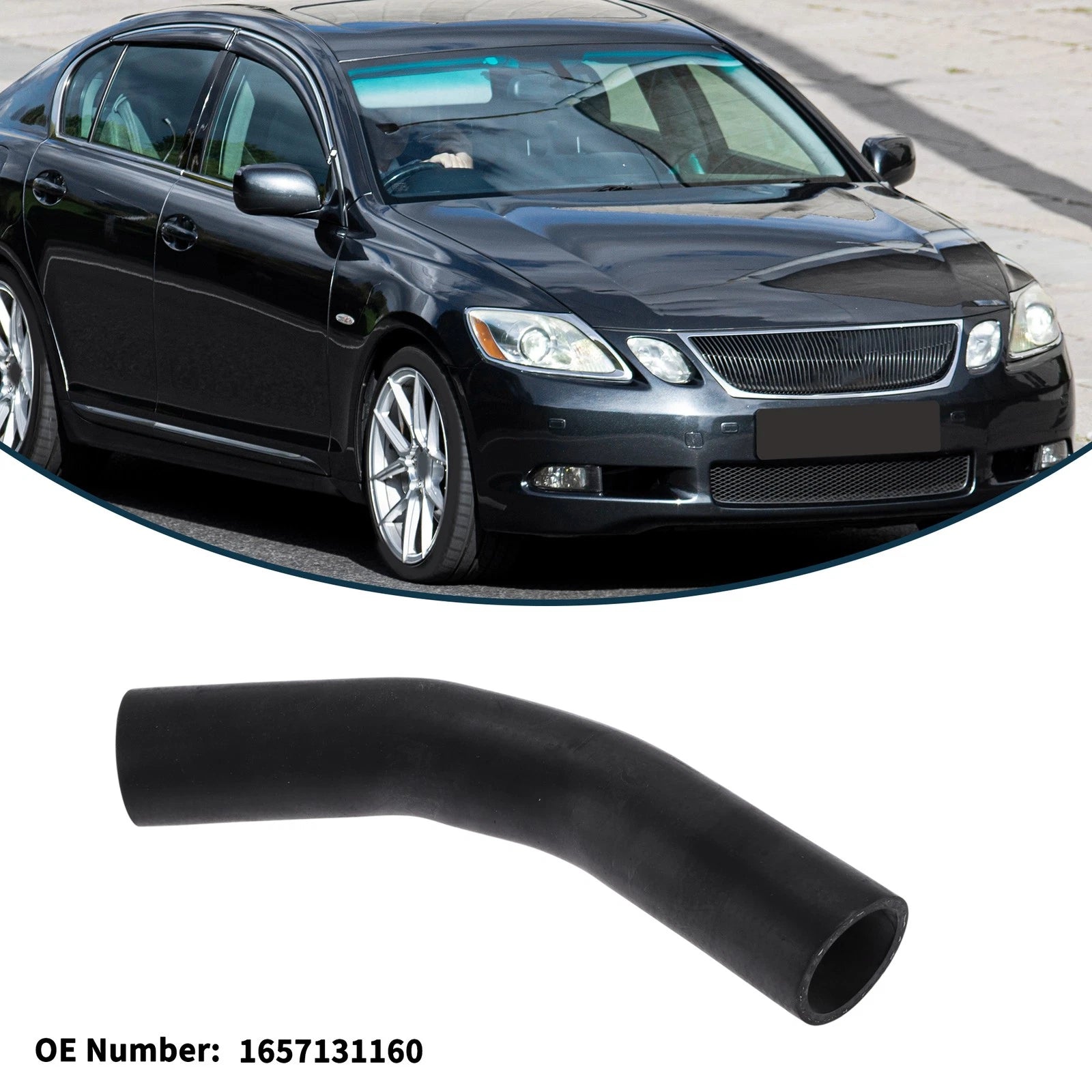 Radiator Hose Replacement for Lexus GS350 (2006–2011) Rubber Water Pipe