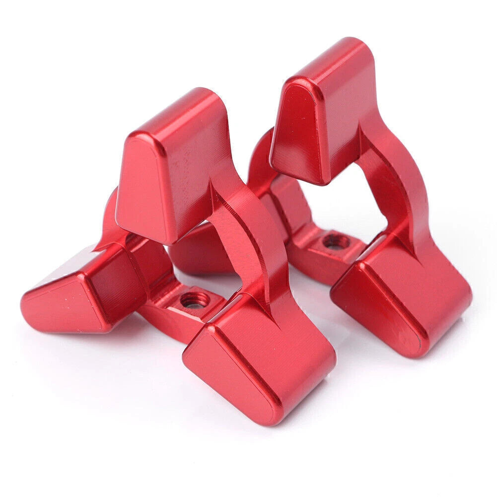 14mm CNC Fork Preload Adjusters Kit for Universal Motorcycles (Red/Blue)