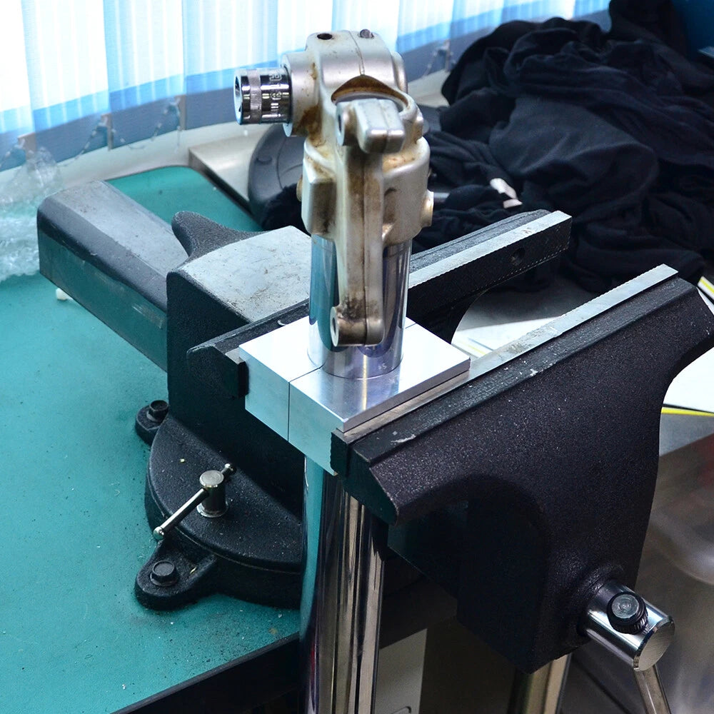Billet Aluminium Fork Tube Clamp Tool for Motorcycle 43mm