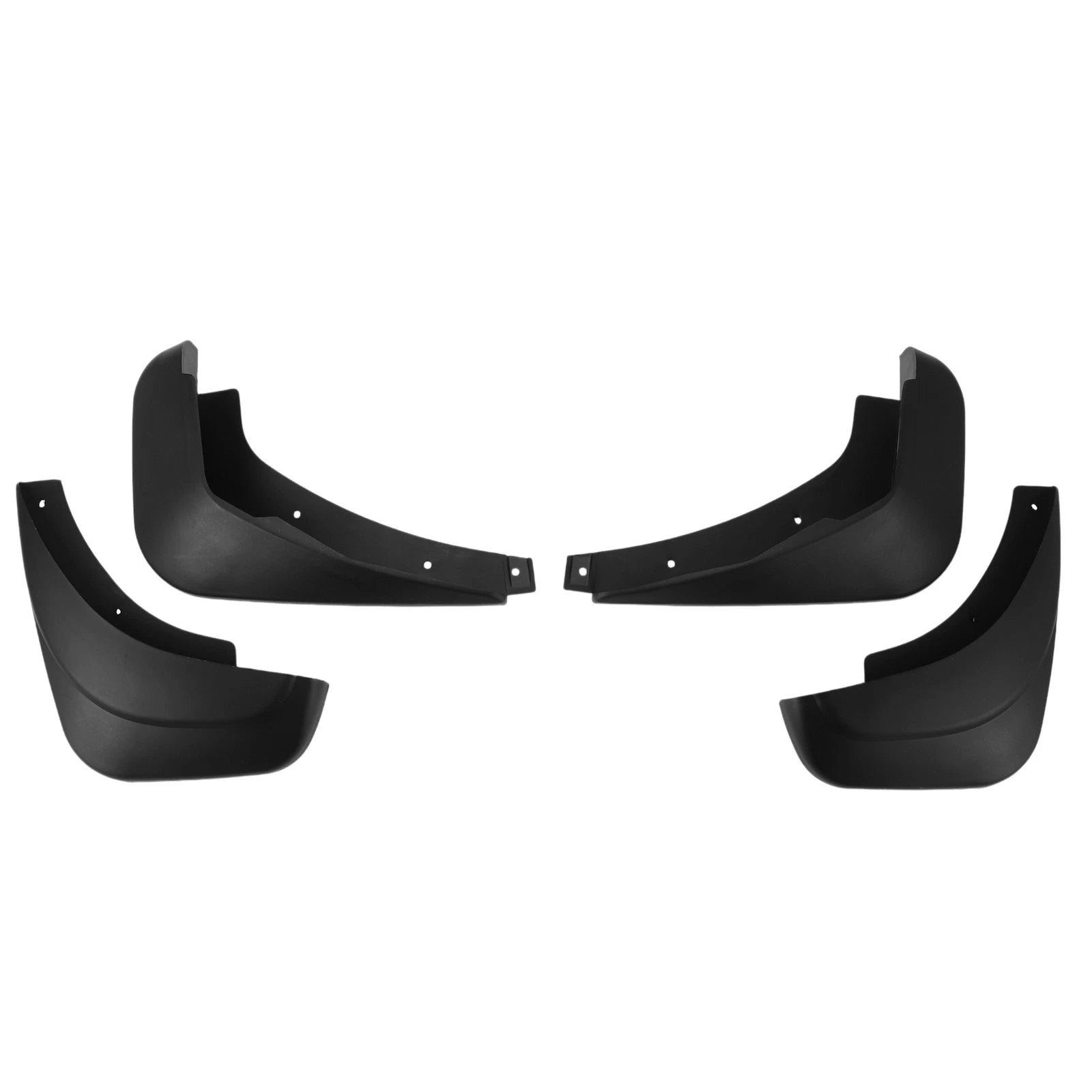 Set of 2 Mud Flaps Splash Guards for Mazda 2 (Hatchback) (2008–2014)