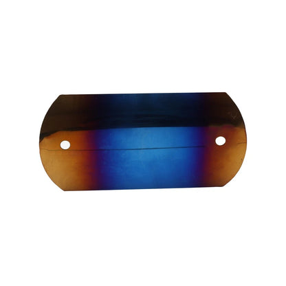 Exhaust Middle Pipe Heat Shield Cover for Motorcycle (Universal Fit)