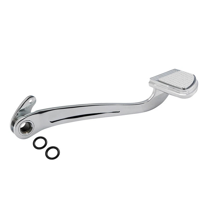 Chrome Brake Lever Arm Peg Pedal Kit for Harley Softail (2018–2024)