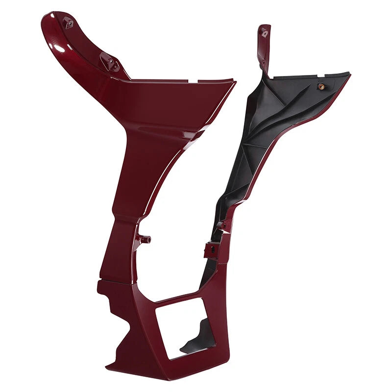 Side Fairings Chin Spoiler for Harley Road Glide (2017–2024) Velocity Red Sunglo