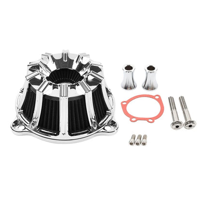 Air Cleaner Intake Filter Kit For Harley Dyna Street Electra Glide Road King