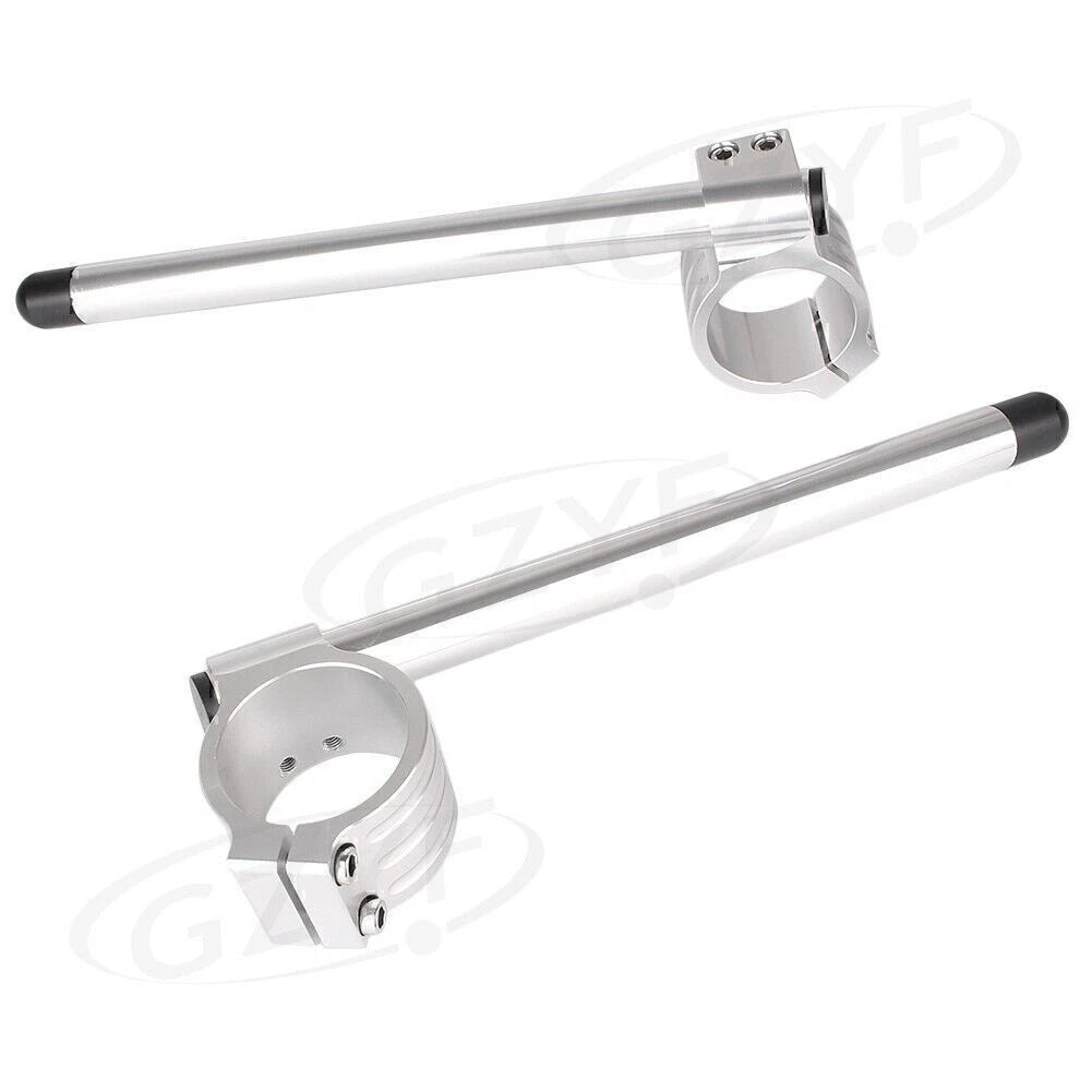22mm & 7/8" Handle Bar Clips with Adjustable Clamps for 41mm Fork Tube