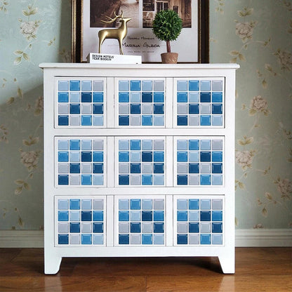 10pcs Mosaic Tile Stickers for Home Decor (No Specific Years)