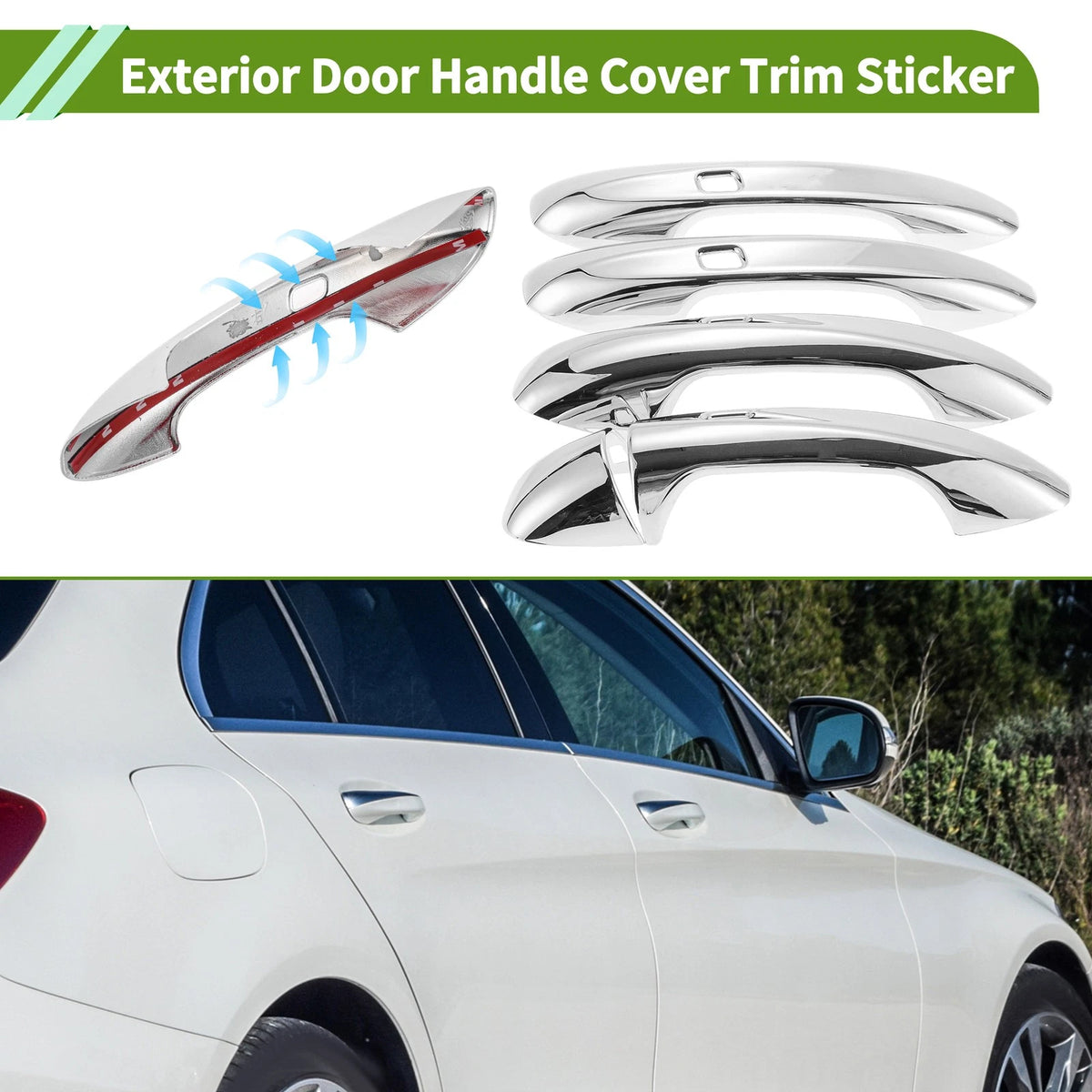 Exterior Trim for Mercedes-Benz CLA Class C118 W118 Smart Electroplating 1 Set (2019–2022)