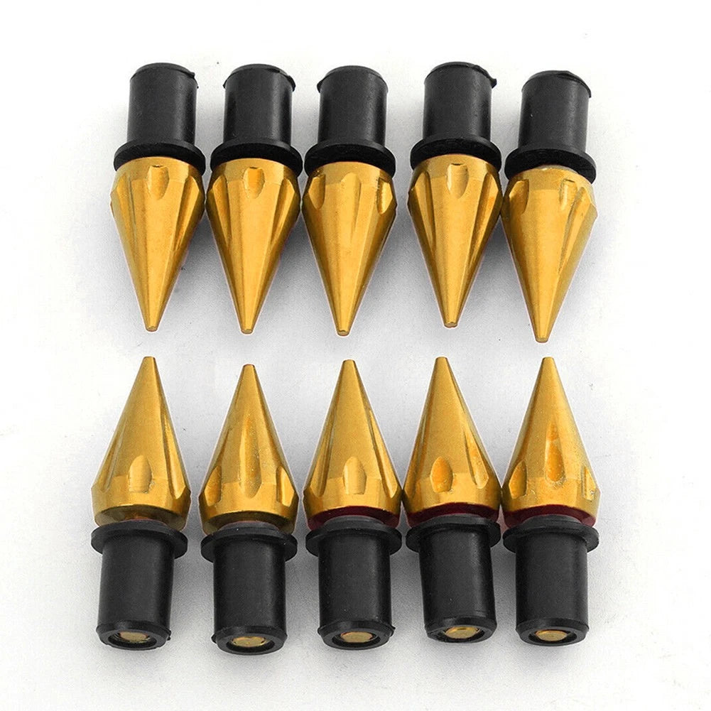 10x New Windscreen Windshield Motorcycle Spike Bolts 5MM Wind Screen Bolt Screw