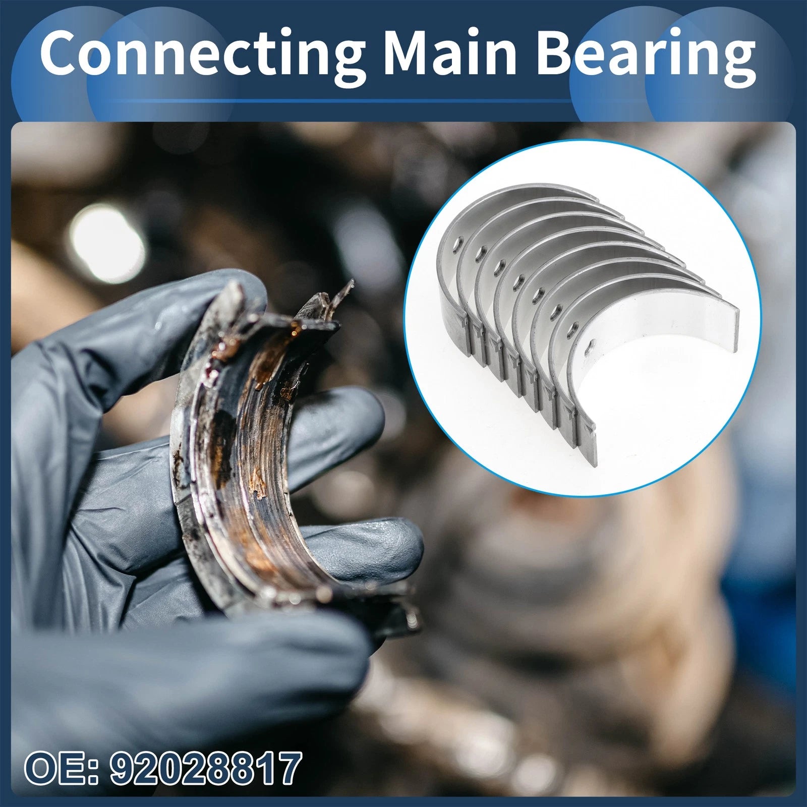 Main Bearing Set Replacement for Chevrolet Captiva (2008–2011)