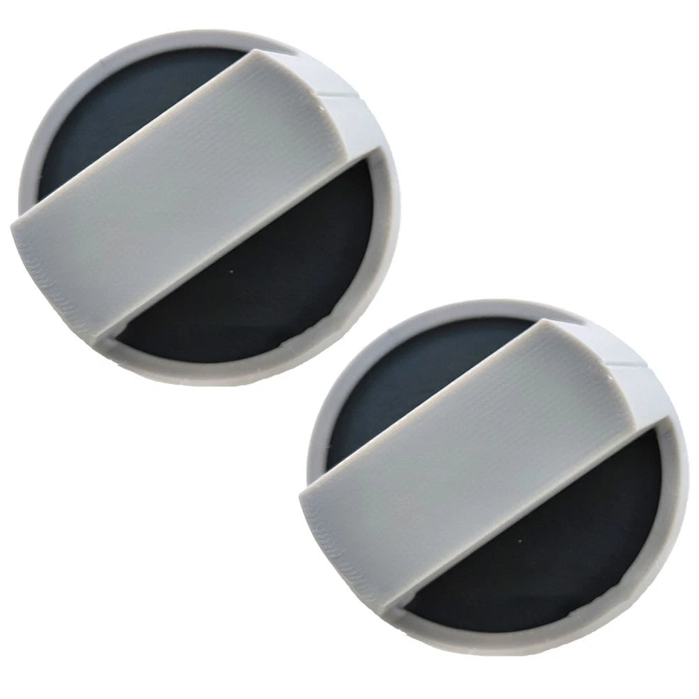 2X Washer Temperature Control Knobs for Easy Handling