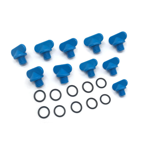 10Pcs Drain Plug Screws for MerCruiser (806608A02, 806608A1, 18-4226)