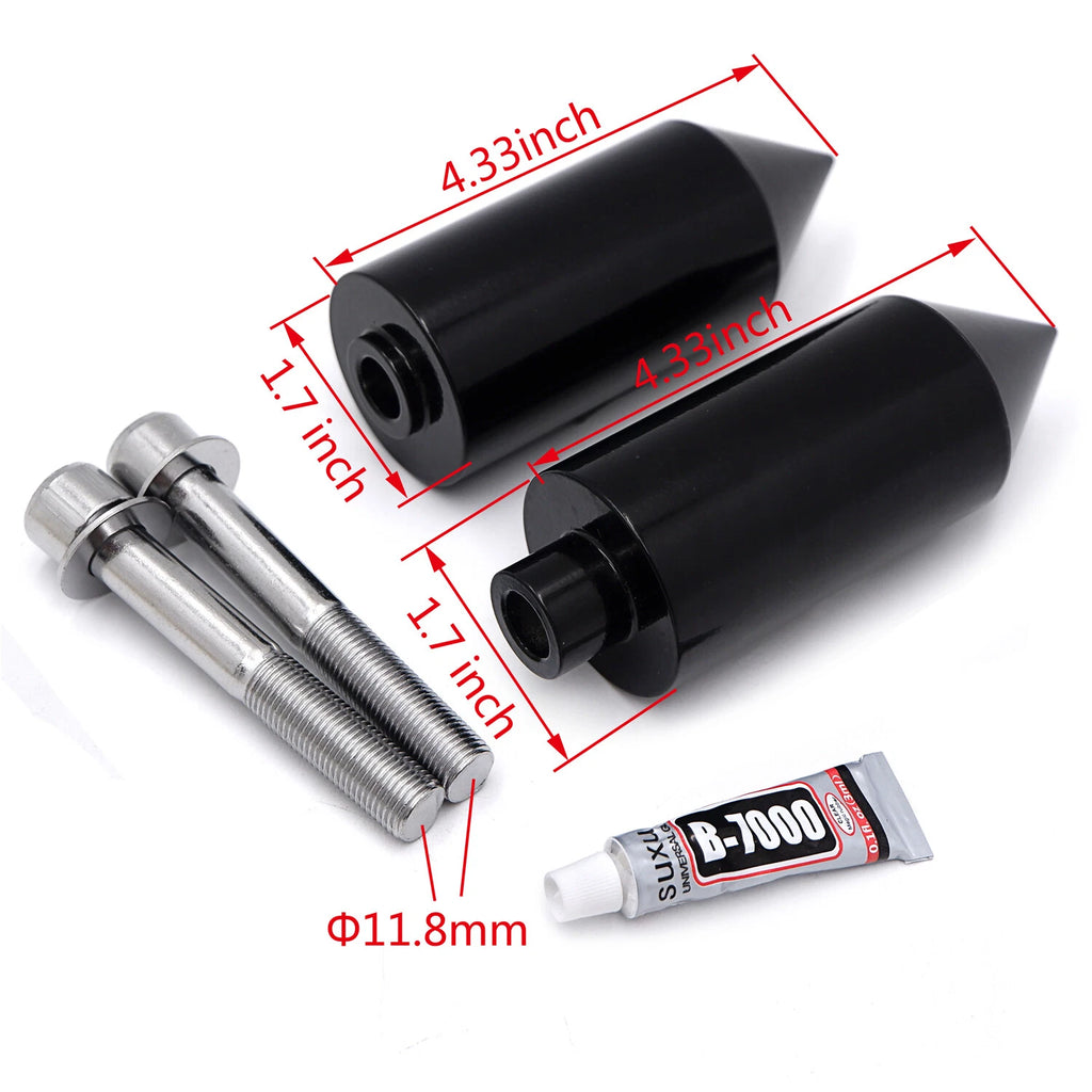 Spike Frame Slider Crash Protector for Yamaha YZF R6 (1999–2002)