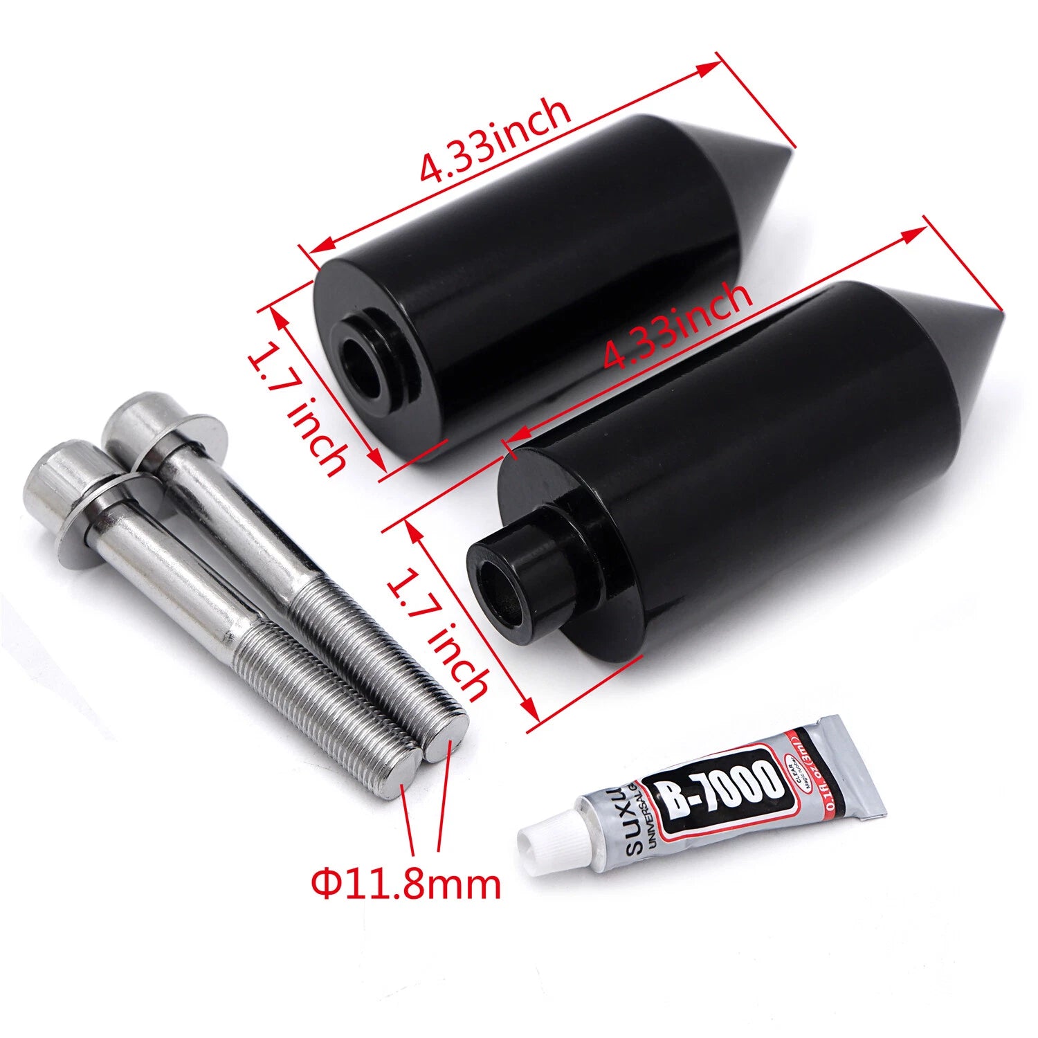 Spike Frame Slider Crash Protector for Yamaha YZF R6 (1999–2002)