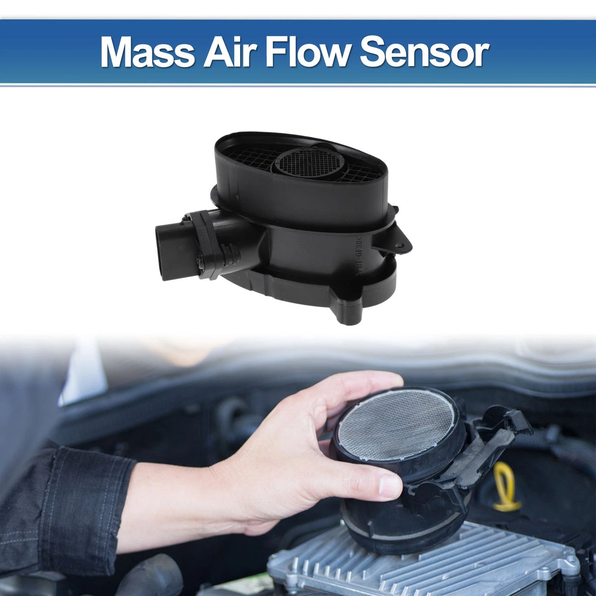 Mass Air Flow Sensor Assembly No. 13627787976 for BMW E38 (1994–2001)