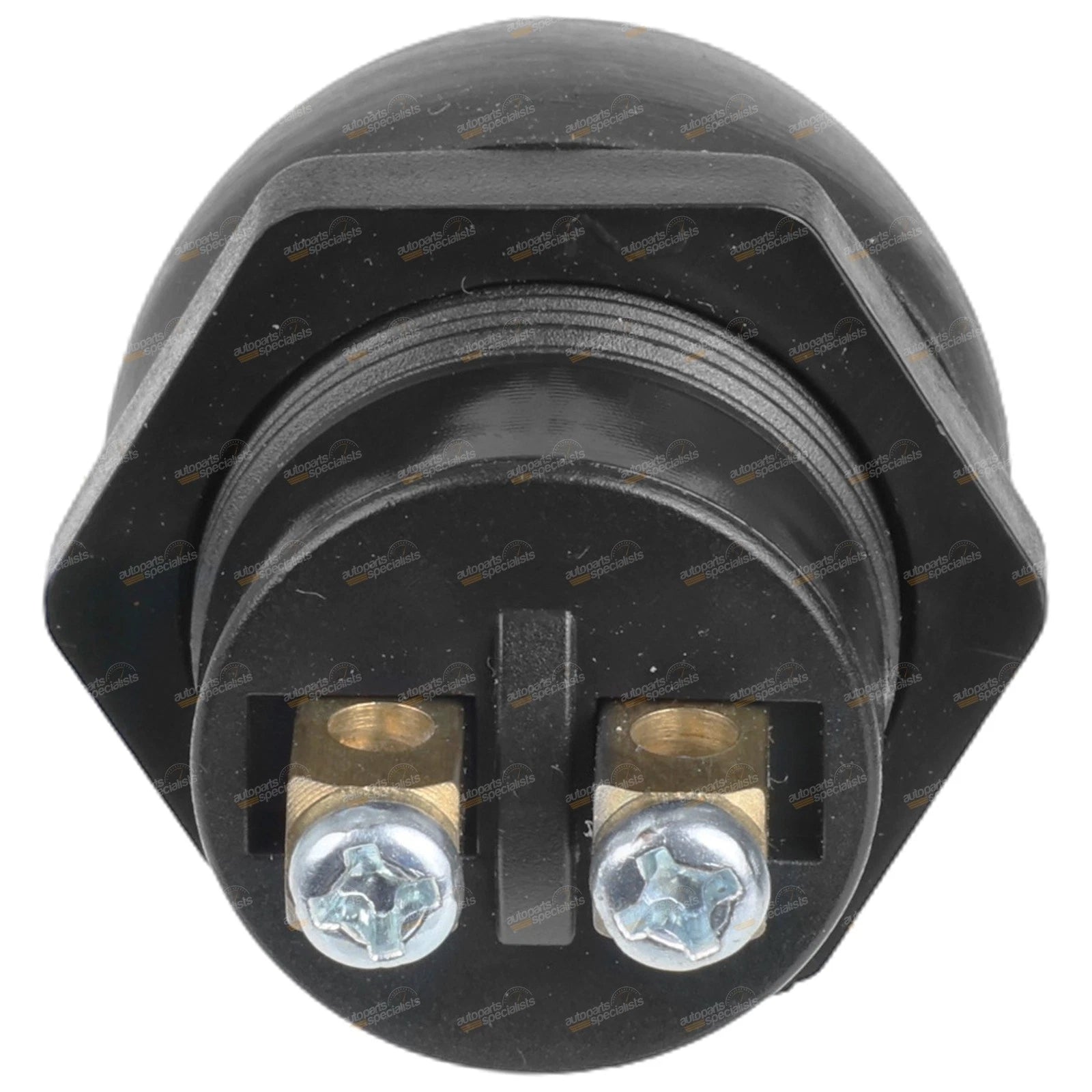 Push Button Horn Switch with Waterproof Rubber Boot for Universal (12/24V)