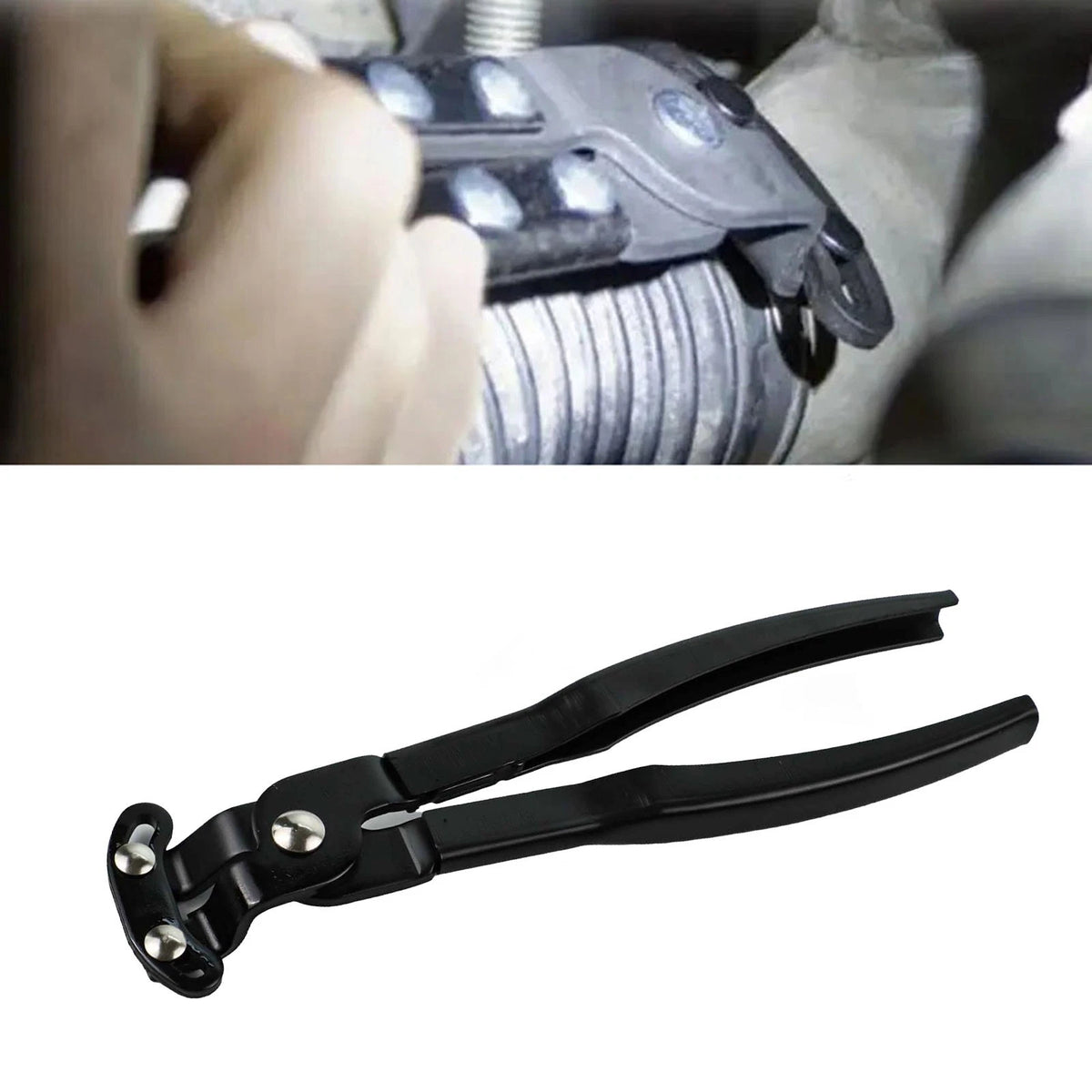 Offset Boot Clamp Pliers for For Cv Joint Applications 25 cm Steel Tool