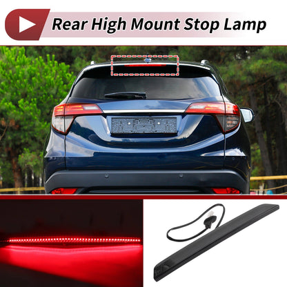 Black LED Third Brake Light for Honda HR-V Vezel (2014–2022) No. 34270T7AH01