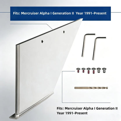 For Mercury Mercruiser Alpha 1 Generation 2 Skeg Guard Protector 27031 1991-2023