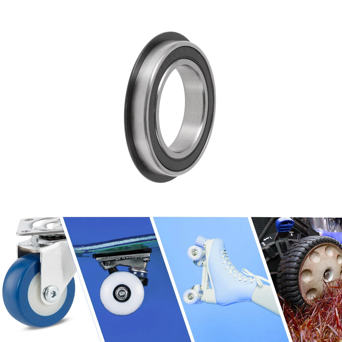 6907NR2RS Deep Groove Ball Bearings for Scooter Skateboard (35x55x10mm)