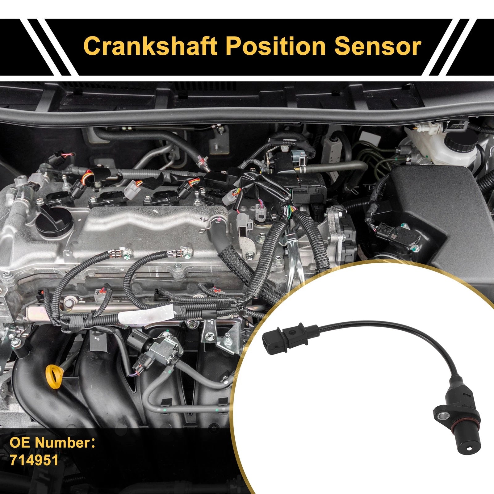 Crankshaft Position Sensor Replacement for Hyundai Accent (2003–2004)