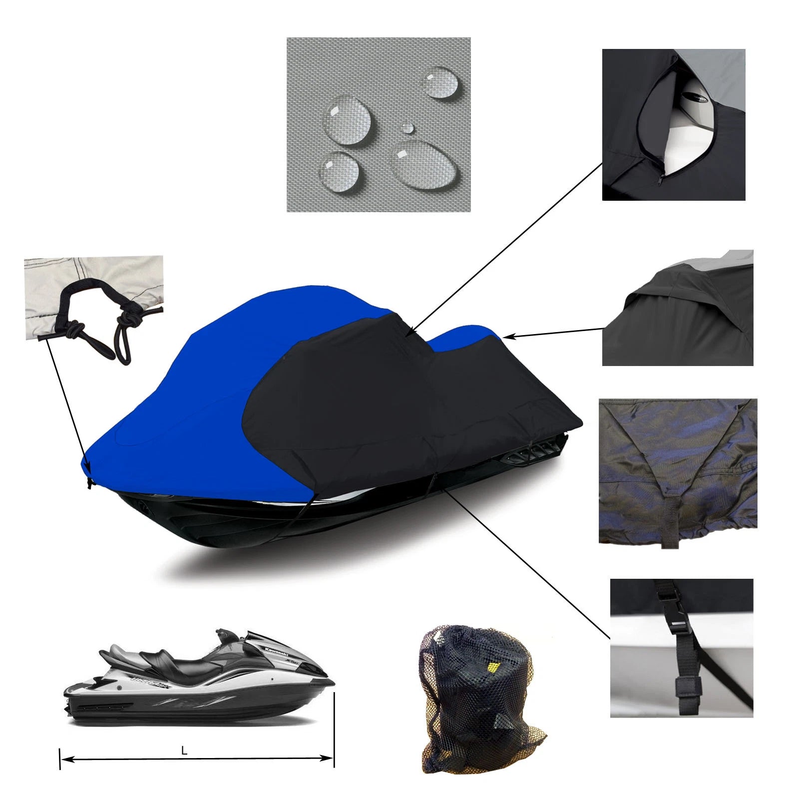 Heavy Duty Cover for Sea Doo RXP (2004–2006)