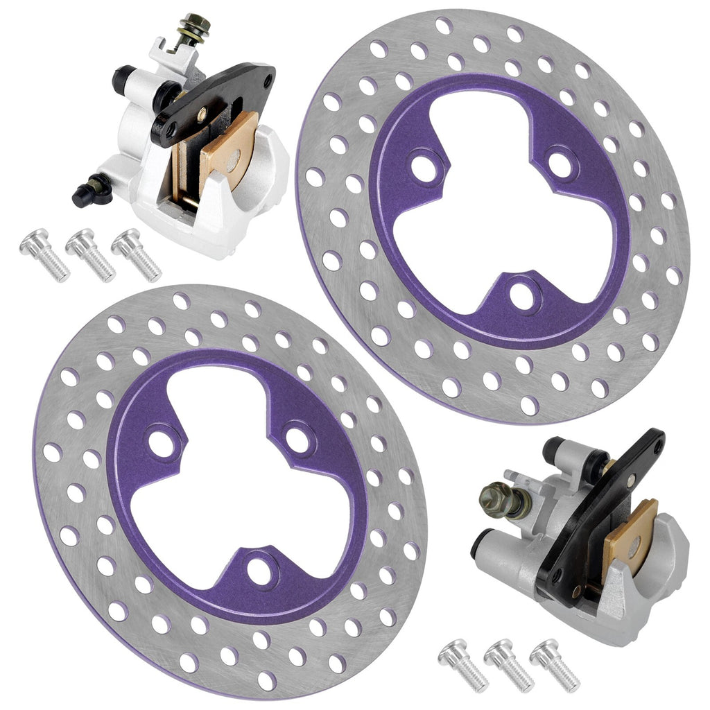 Front Left Right Disc Brake Calipers for Honda TRX300EX SporTrax (1993–2009)