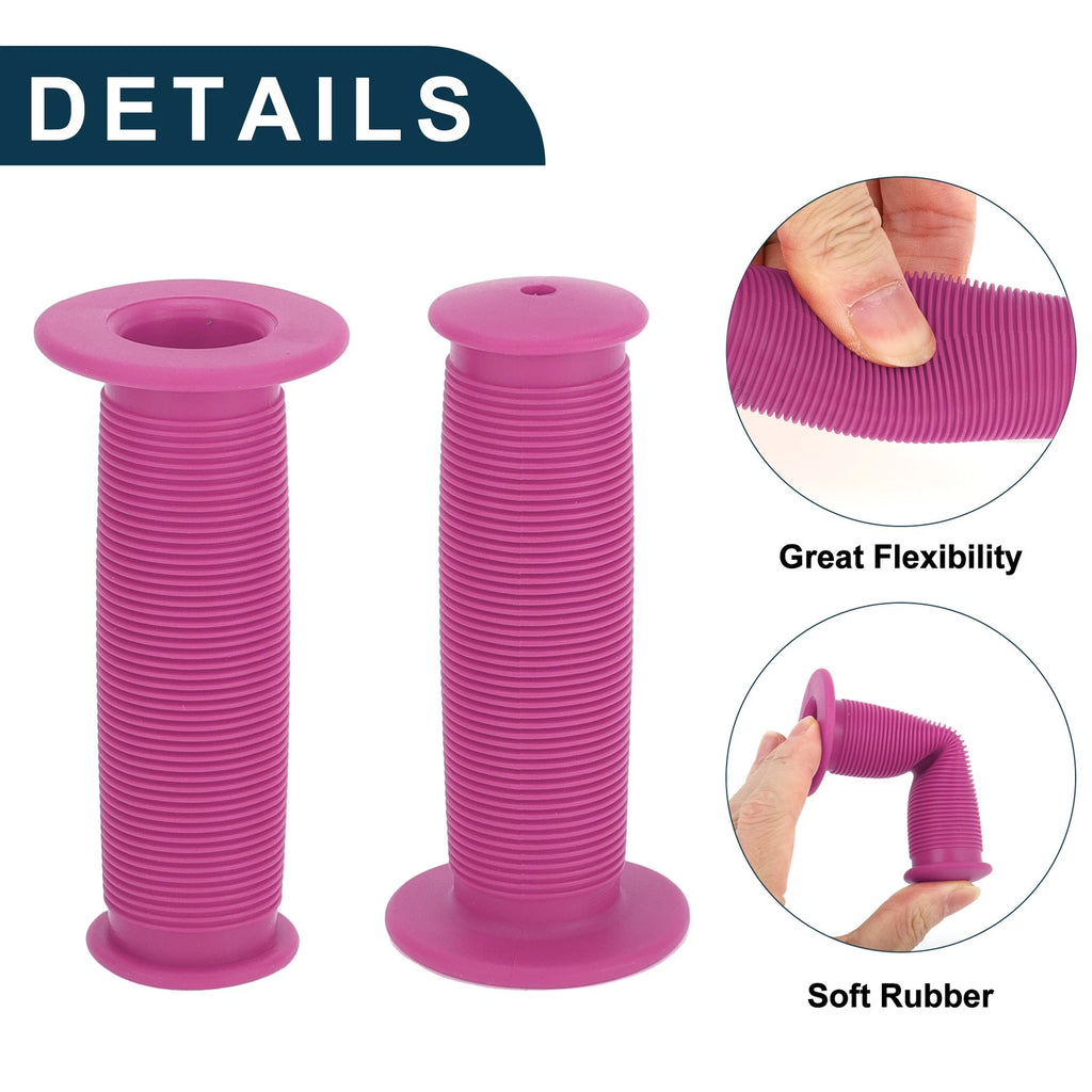 Handlebar Grips Cover 100mm Lightweight MTB End Grips Protector 1 Pair