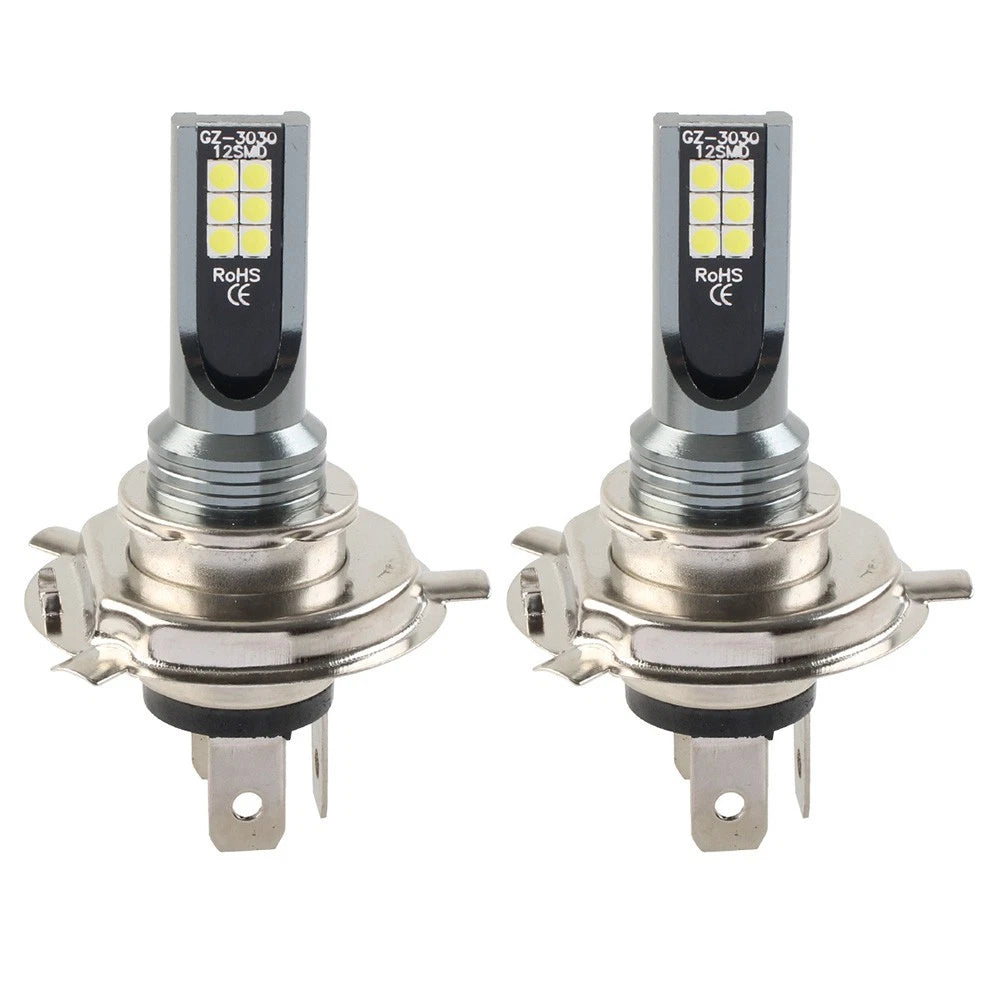 H4 LED Headlight Bulbs Pair for