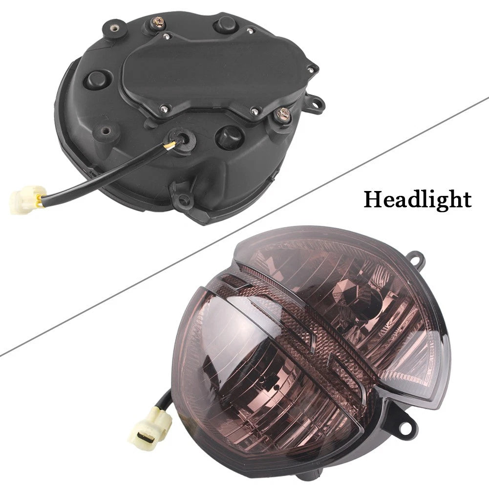 Front Headlight Assembly for Ducati Monster 659 696 795 796 M1000 (2006–2014)