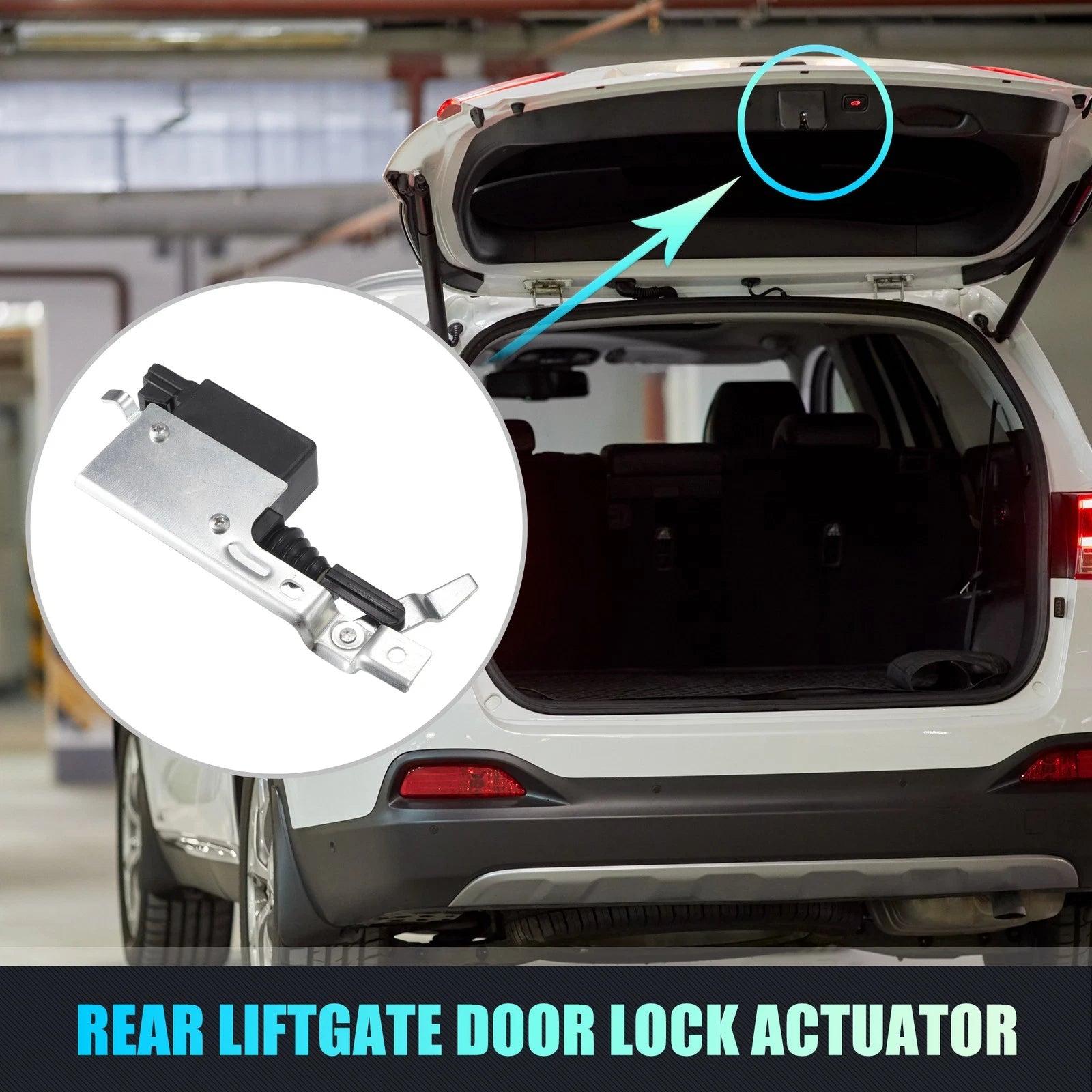 Rear Liftgate Door Lock Actuator Motor Replacement for Chevrolet Blazer (1995–2005)