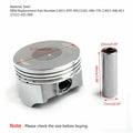 Piston Ring Kit +0.25mm for Honda XR 200 XR 200R (1980–2002) T9