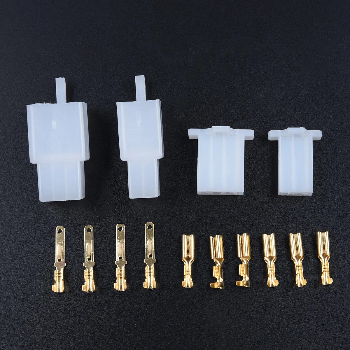 Lot 40 Set Auto Electrical 2.8 mm 2 3 4 6 Pin Wire Motorcycle Terminal Connector