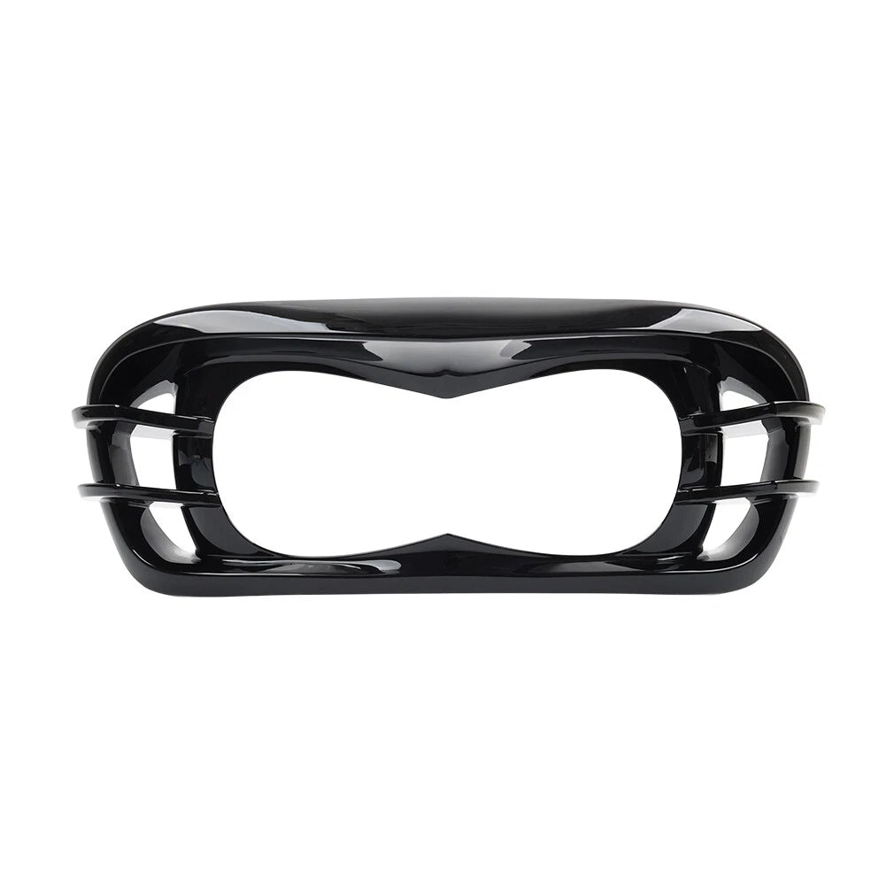 Unpainted Black Headlight Bezel for Harley Road Glide FLTRX FLTRU (2015–Present)