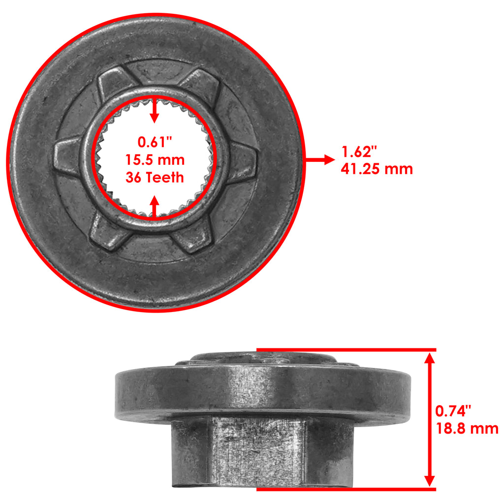Drive Pulley and Belt Replacement for White Outdoor LT1800 LT1855 (2002–2006)