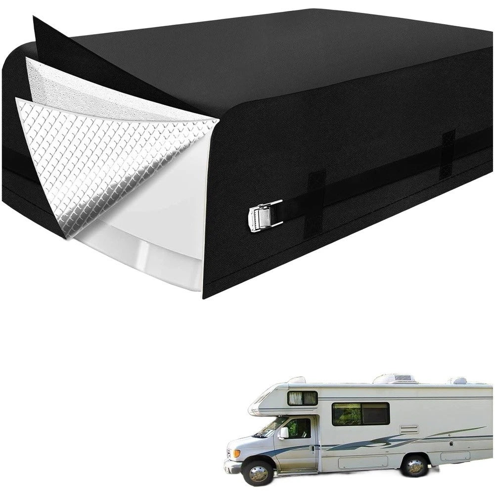 Heavy Duty RV AC Cover for Brisk II (210D Fabric, Waterproof, Windproof)
