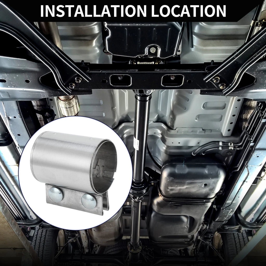 Exhaust Pipe Clamp for Car (2.36" 87mm)
