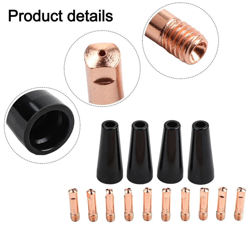 Gasless Nozzles for Welding Tools (Copper Conductive Elements)
