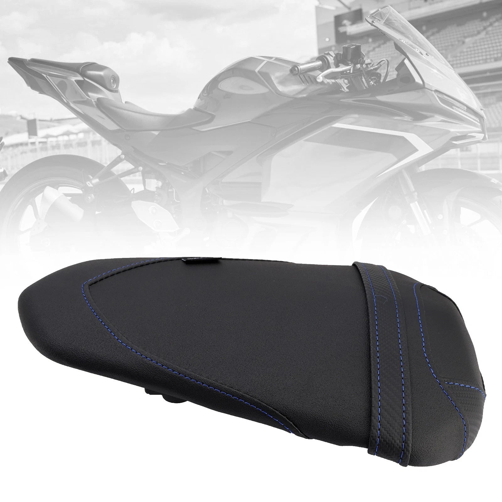 Rear Passenger Seat Pillion for Yamaha YZF-R3 MT-03 (2015–2023) Blue