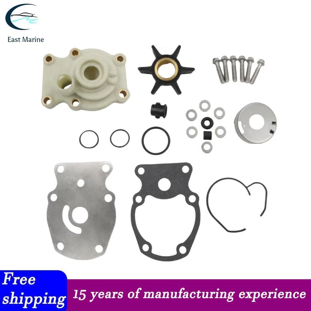 Water Pump Repair Kit w/Housing for Johnson Evinrude OMC BRP (1980-UP) 393630