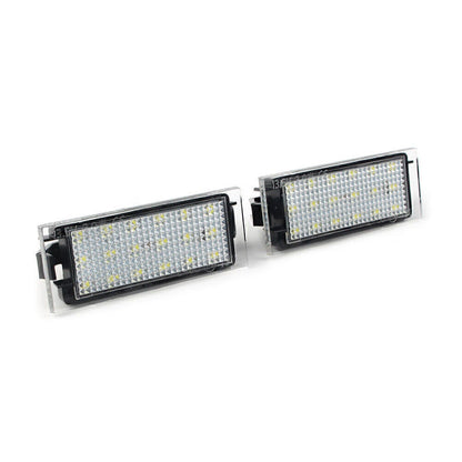 2x Car LED License Plate Light Number Plate Lamp Fit Renault Twingo Clio Megane