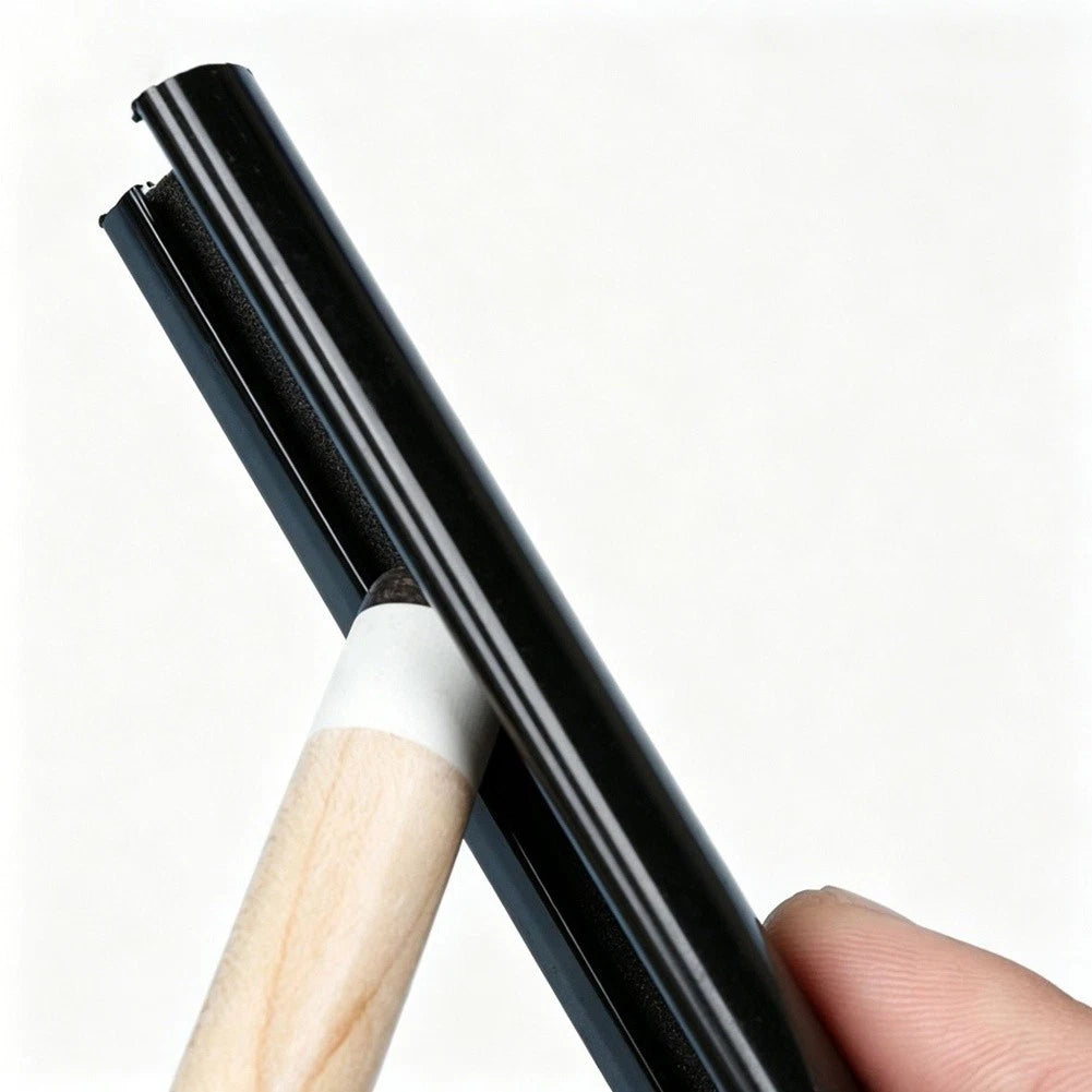 Dual Length Billiard Cue Tip Shaping Tool Plastic File for Cue Maintenance