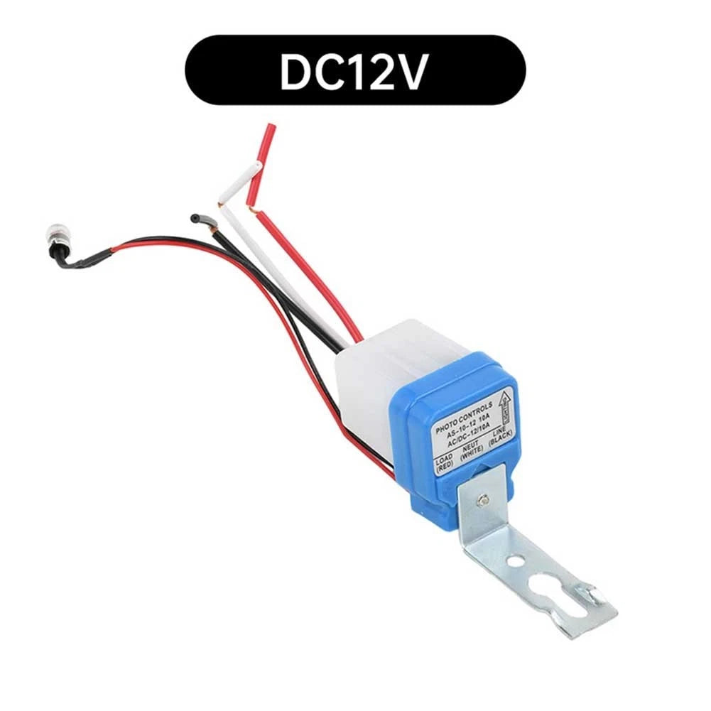 Twilight Sensor Light Control Switch for Auto On Off (12V)