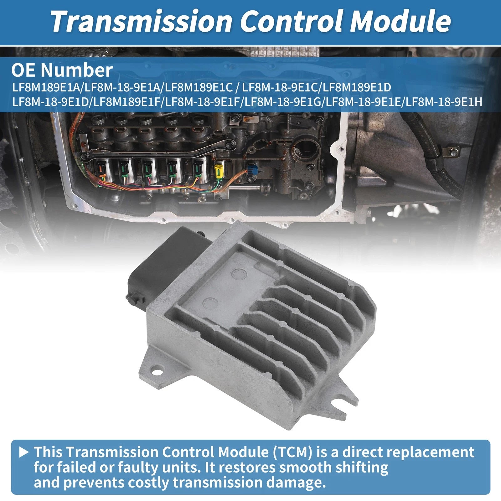 TCM Transmission Control Module Replacement for Mazda 3 2.0L (2014–2016)