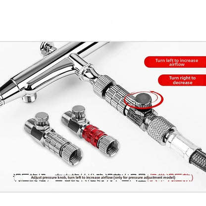 Quick Release Air Control Fitting Adapter Compatible with 1/8 In Airbrush