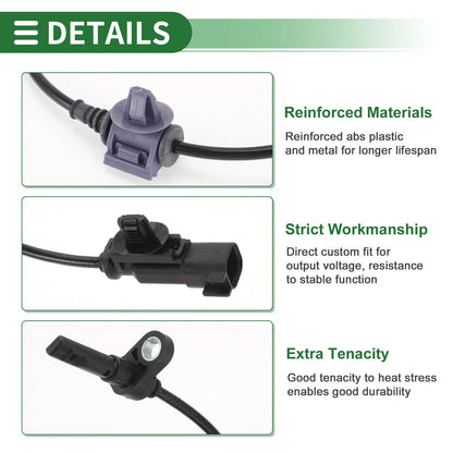 ABS Wheel Speed Sensor No. 90766356 for Buick Excelle XT (2009–2013)